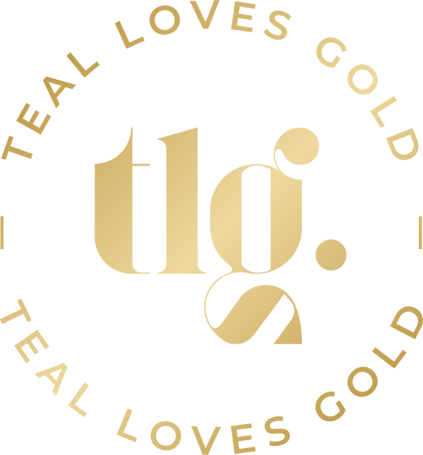 Teal Loves Gold